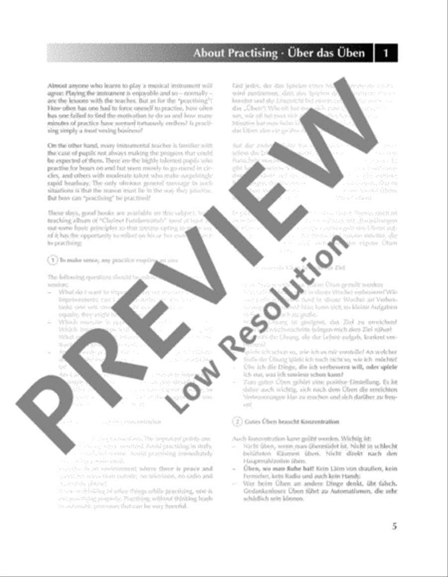 Clarinet Fundamentals Clarinet Fundamentals Clarinet Solo scores gallery preview page 6