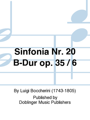 Sinfonia Nr. 20 B-Dur op. 35 / 6