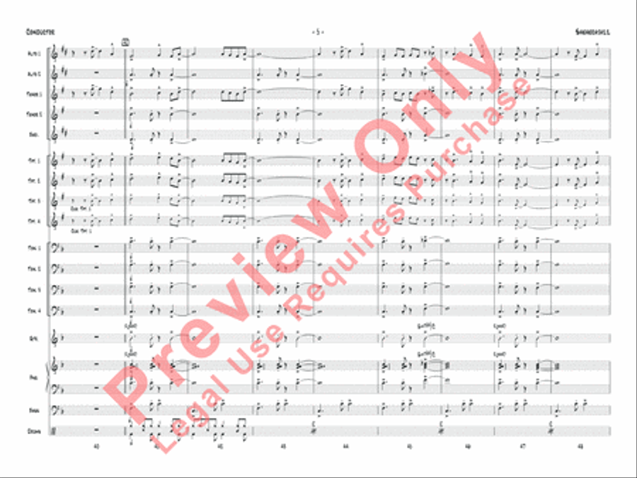 Sheherajazz Jazz Ensemble scores gallery preview page 8