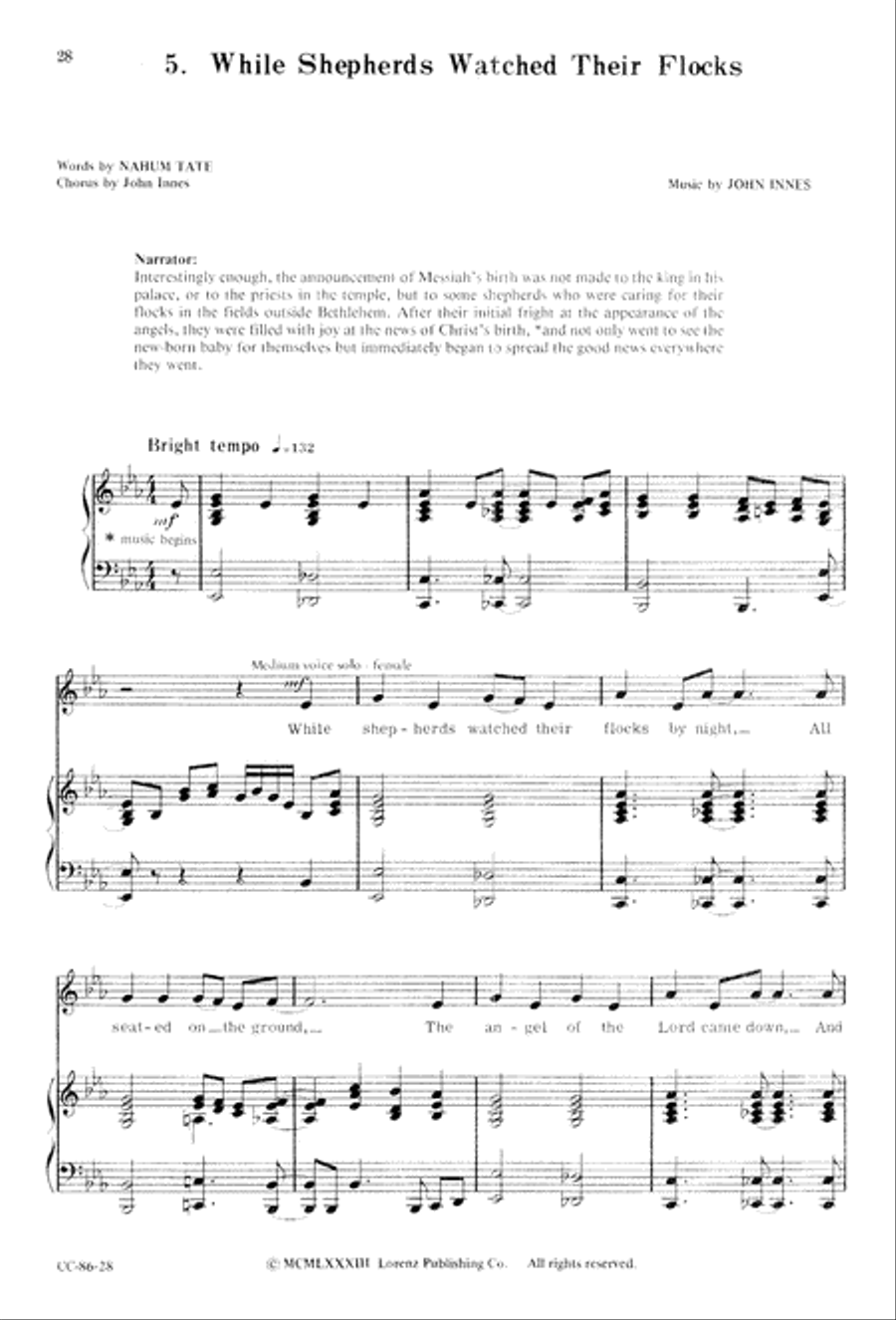Angels' Song Angels' Song 4-Part scores gallery preview page 30