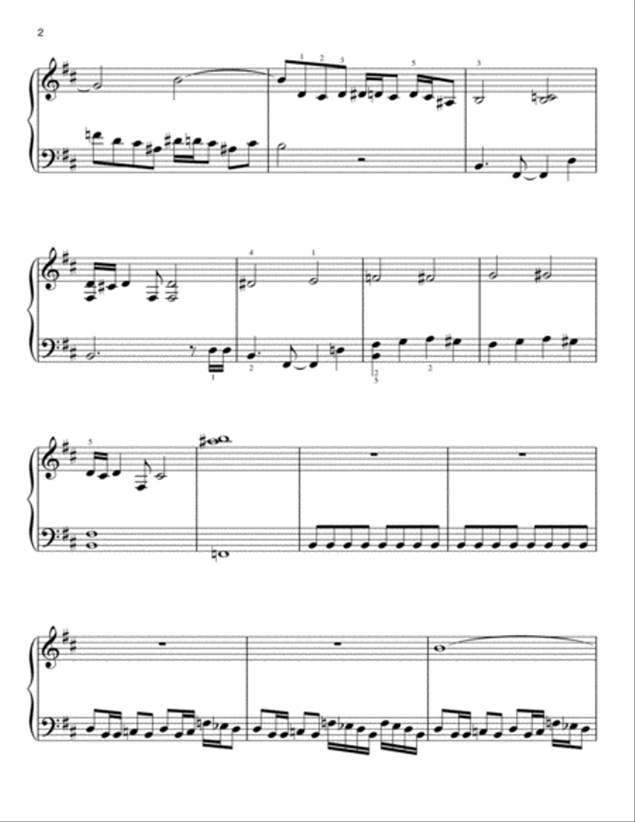 He's Here For Us Easy Piano scores gallery preview page 2