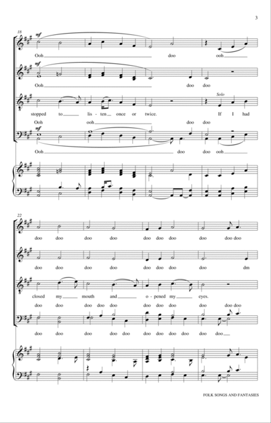 That Lonesome Road 4-Part scores gallery preview page 3