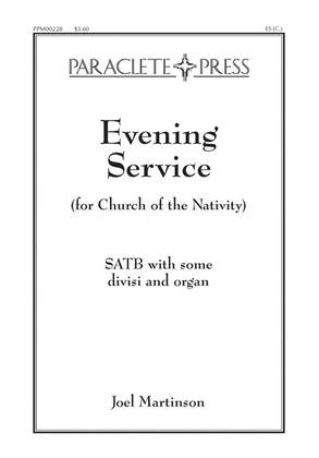 Book cover for Evening Service for the Nativity