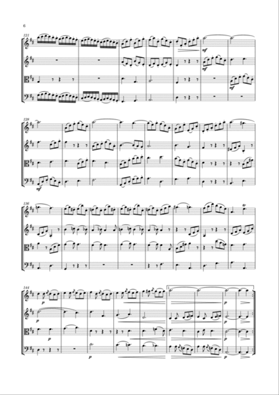 Haydn - String Quartet in D major, Hob.III:42 ; Op.33 No.6 · 