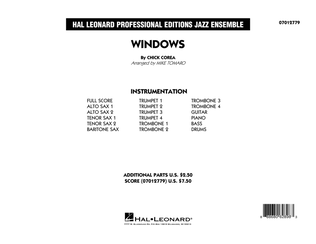 Book cover for Windows - Conductor Score (Full Score)