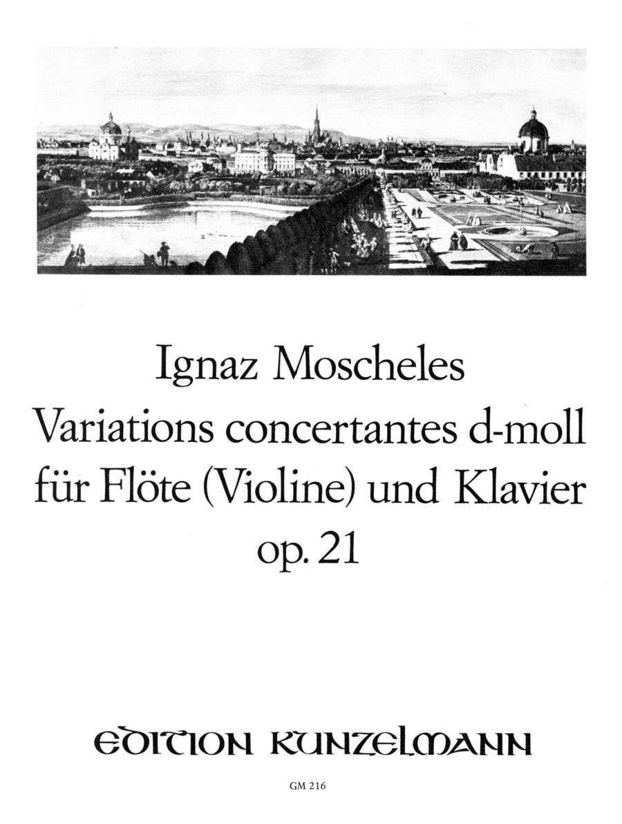 Variations concertantes Flute scores gallery preview page 1