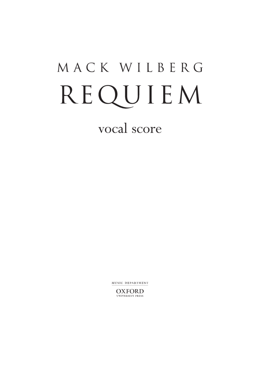 Book cover for Requiem