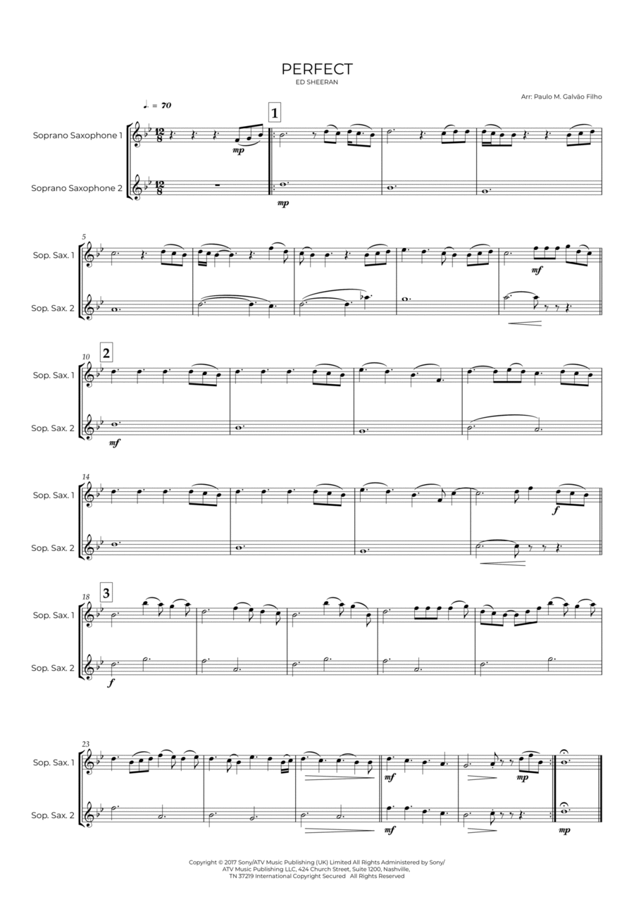 Perfect Woodwind Duet scores gallery preview page 1