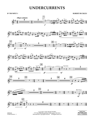Undercurrents - Bb Trumpet 1
