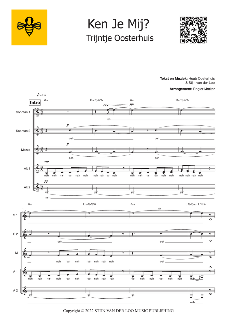 Ken Je Mij SSAA scores gallery preview page 1