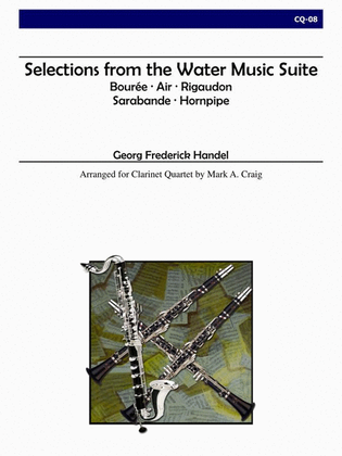 Selections from Water Music for Clarinet Quartet