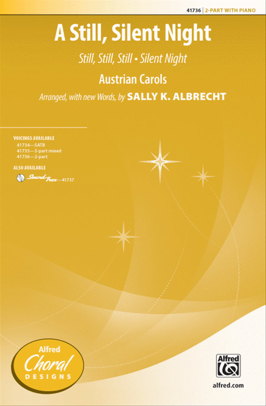 A Still, Silent Night 2-Part scores gallery preview page 1