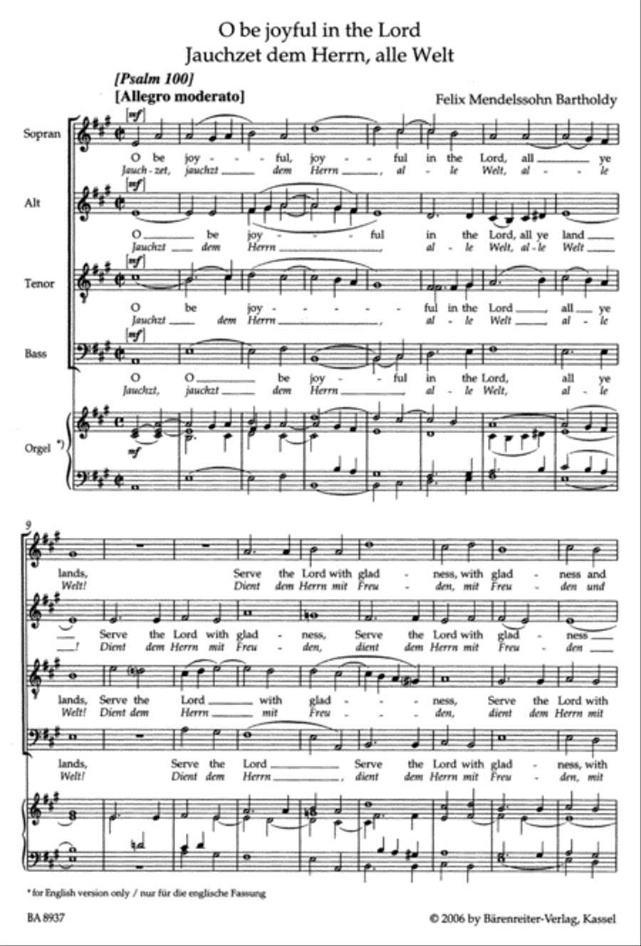 Drei Motetten, Op. 69 4-Part scores gallery preview page 2