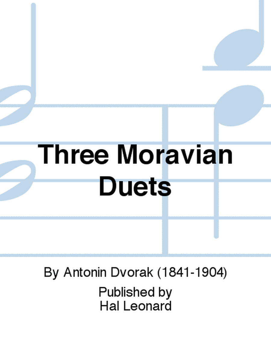 Three Moravian Duets