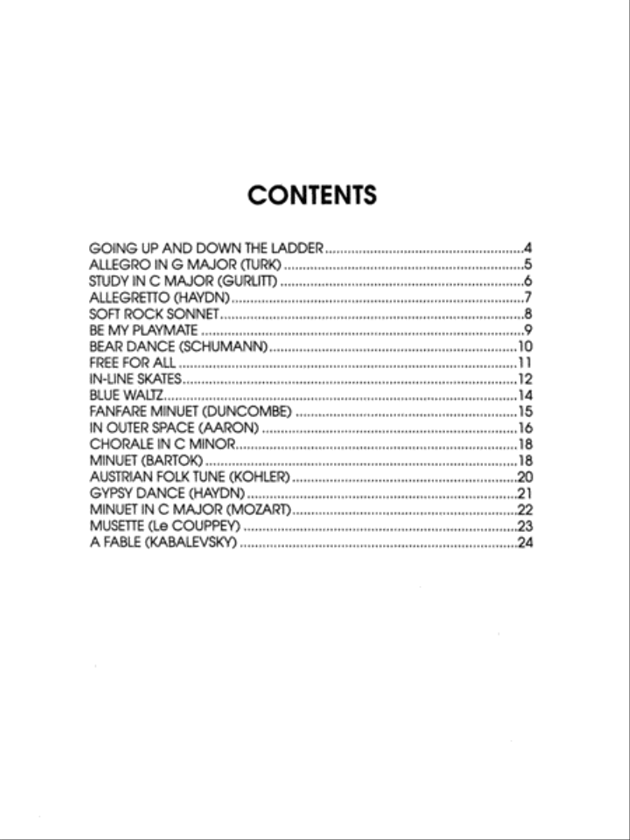 Michael Aaron Piano Course Performance Piano Method scores gallery preview page 5