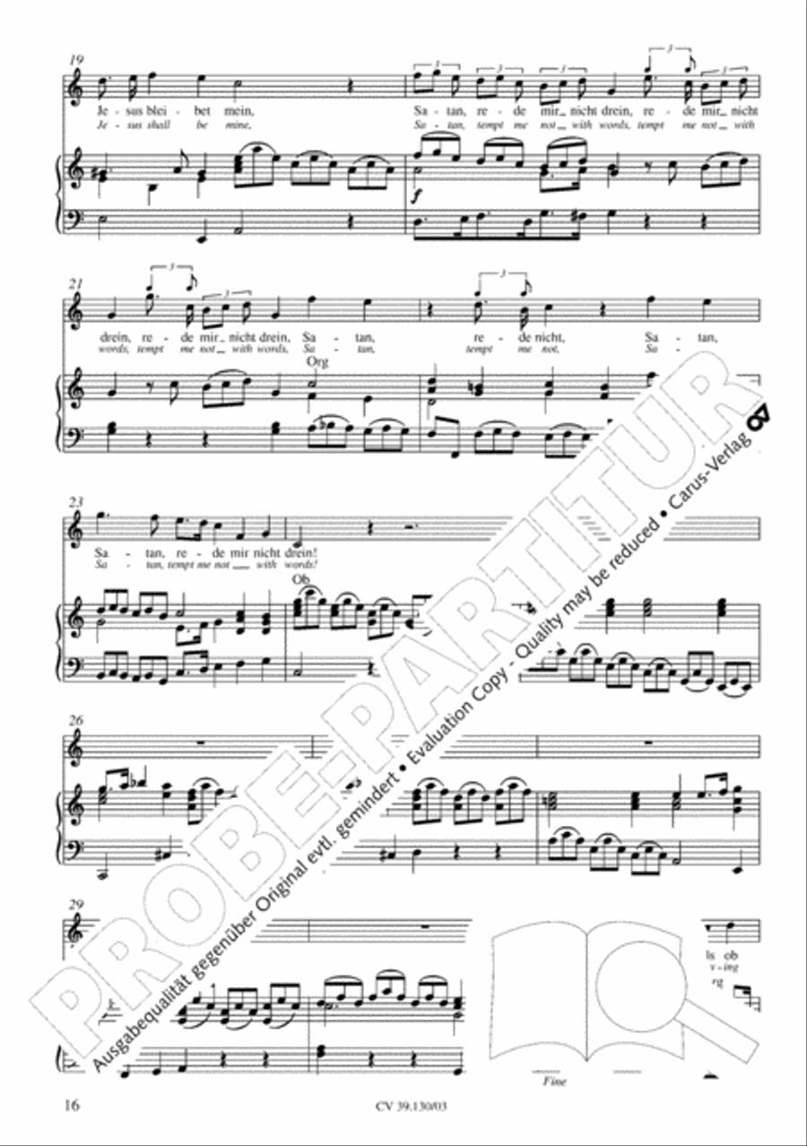 Thereby is revealed unto us the glory of God's favor (Daran ist erschienen die Liebe Gottes) 4-Part scores gallery preview page 17