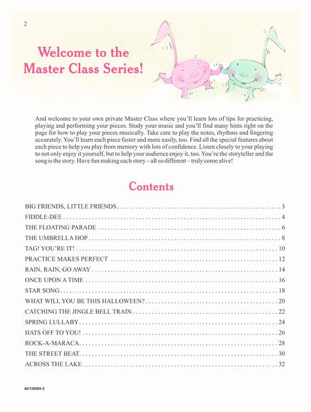 Master Class Series - Level 1A