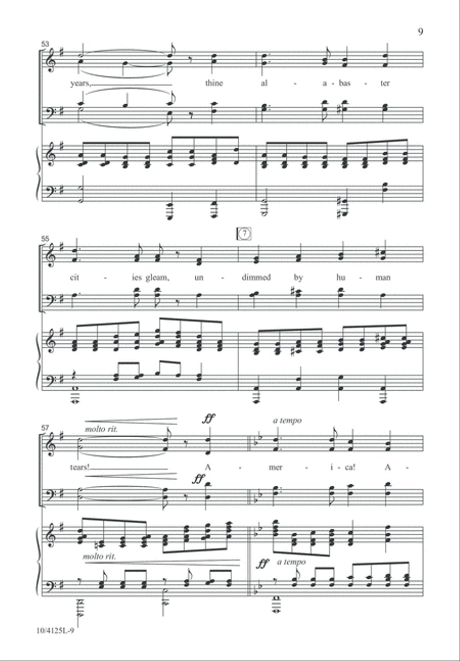 America 4-Part scores gallery preview page 9