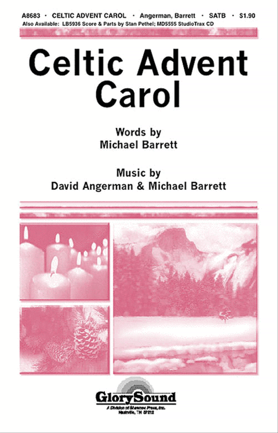 Celtic Advent Carol 4-Part scores gallery preview page 1
