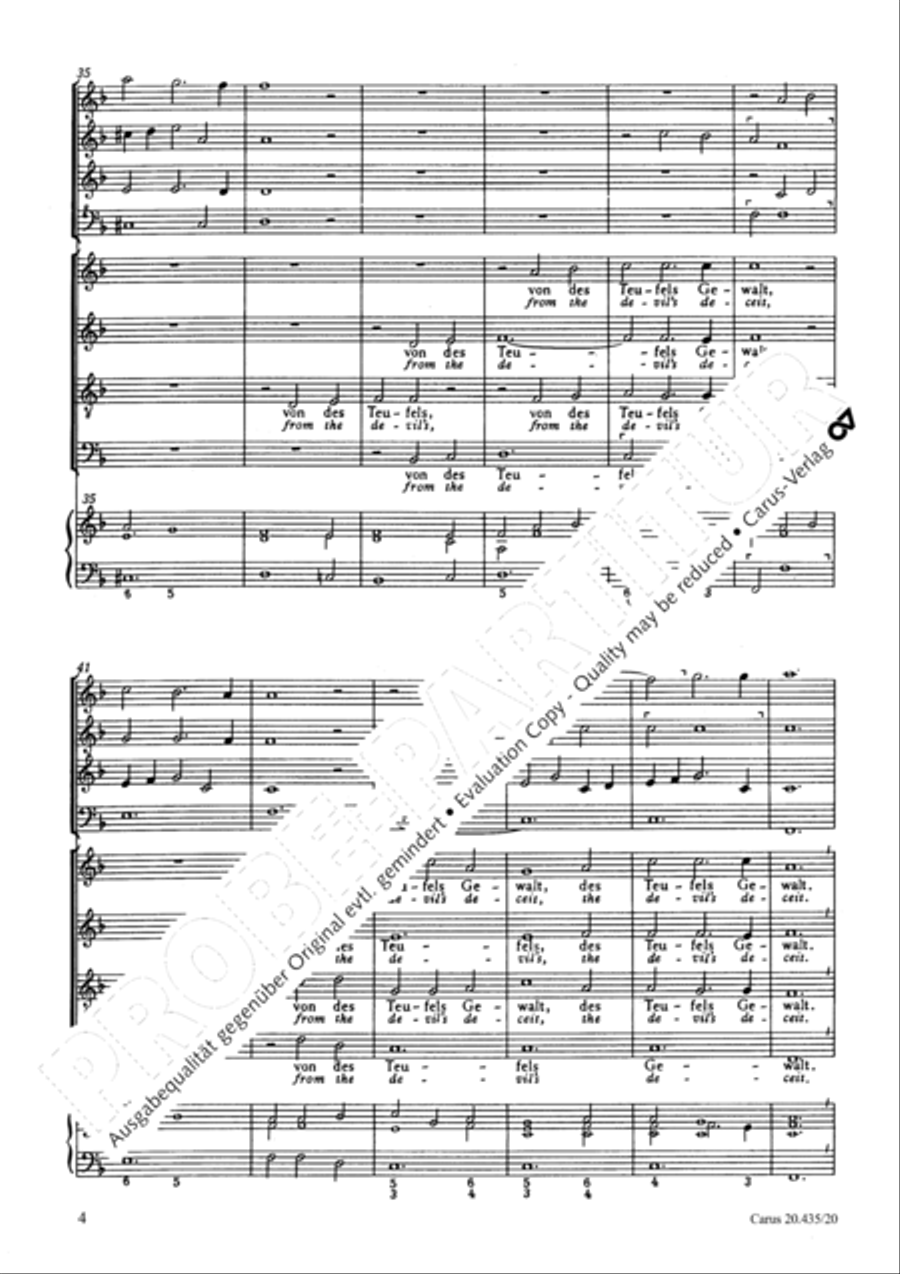 Now let us all praise thee, God 4-Part scores gallery preview page 5