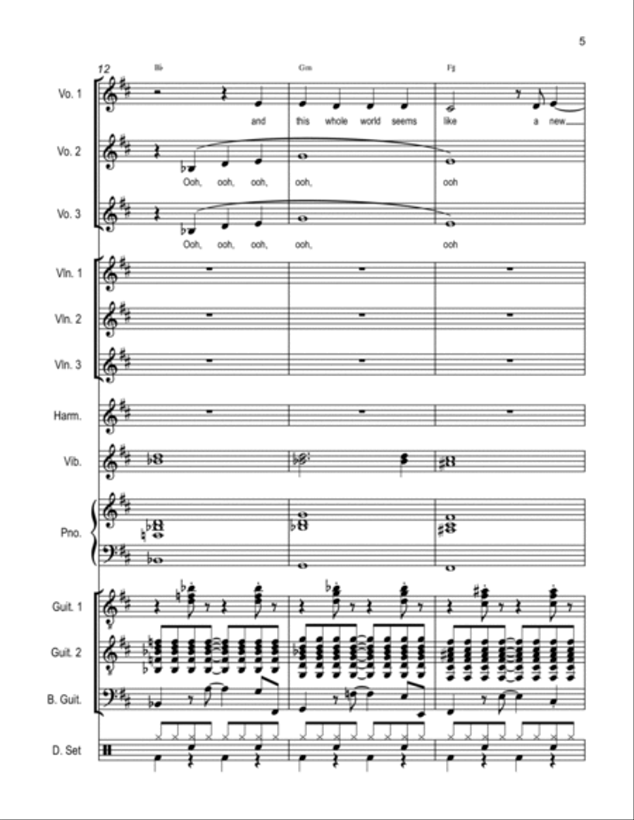 The Hunter Gets Captured By The Game Choir scores gallery preview page 5
