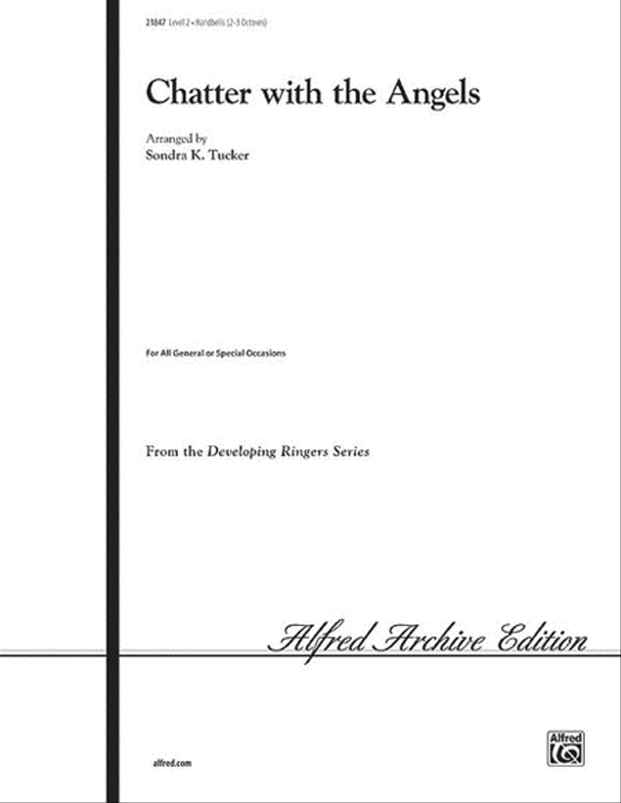 Chatter with the Angels Handbell Choir scores gallery preview page 1
