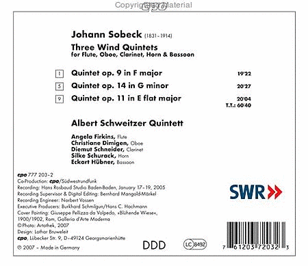 Wind Quintets Opp. 9 11 & 14