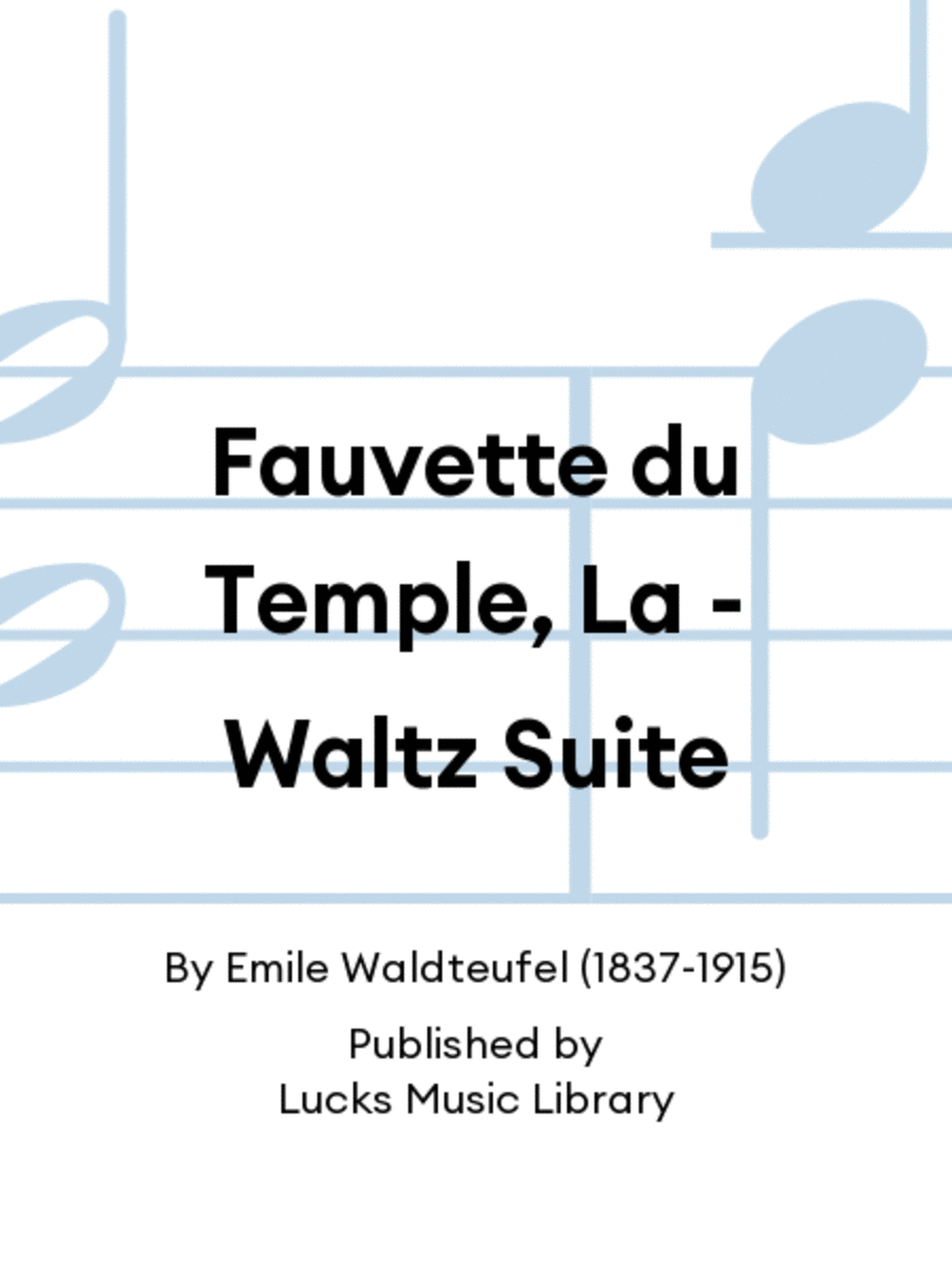 Fauvette du Temple, La - Waltz Suite Set of Parts scores gallery preview page 1