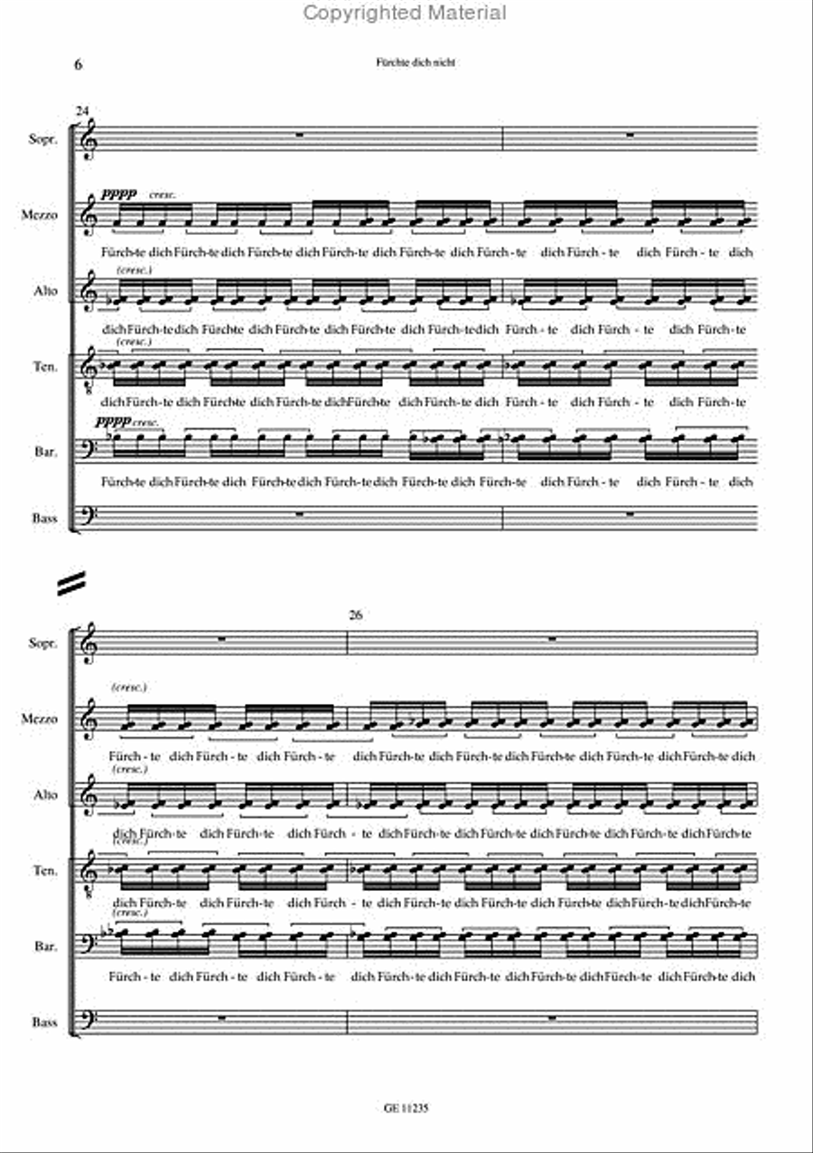 Furchte dich nicht Divisi scores gallery preview page 7
