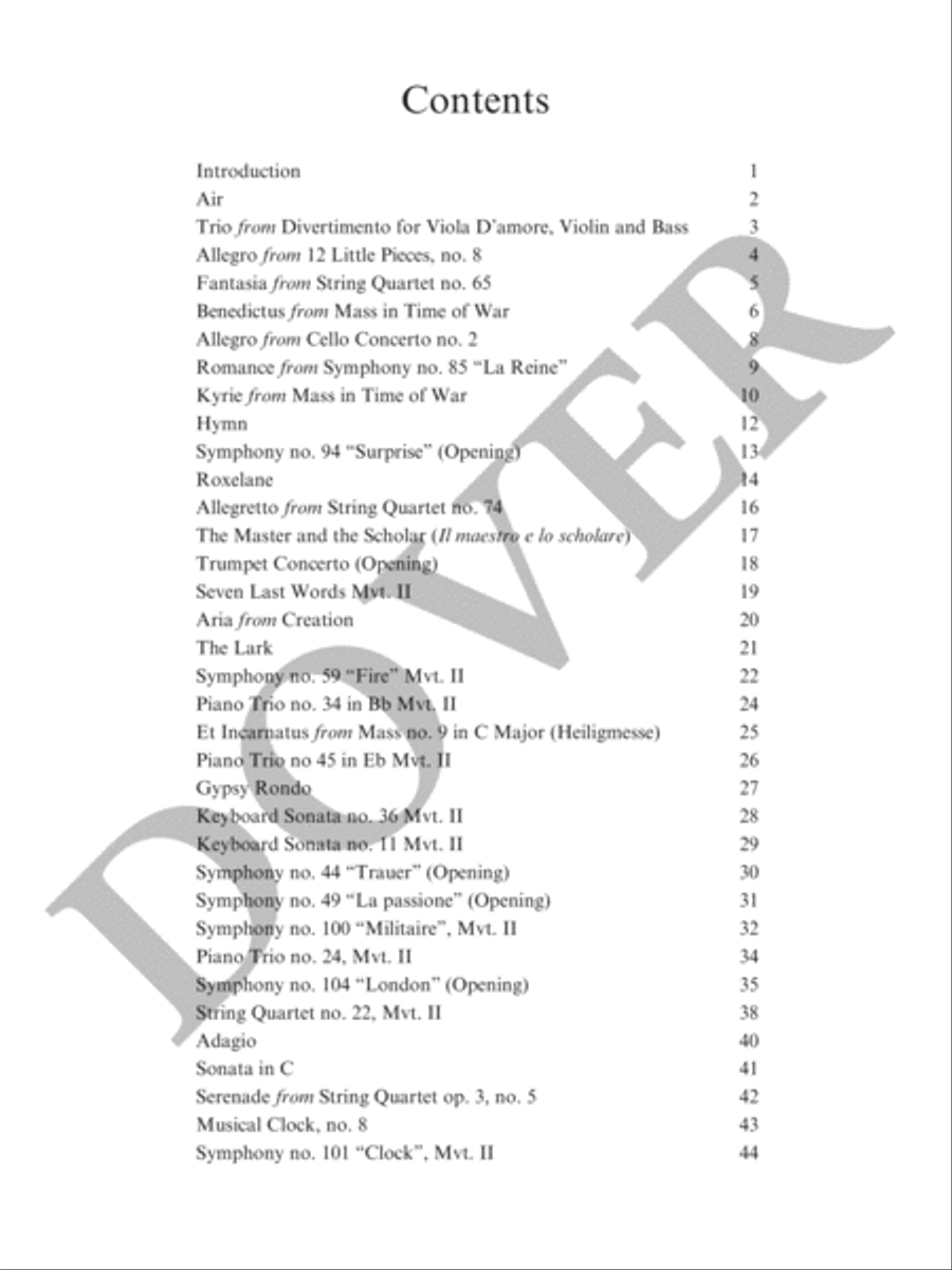 A First Book of Haydn -- For The Beginning Pianist with Downloadable MP3s Easy Piano scores gallery preview page 2