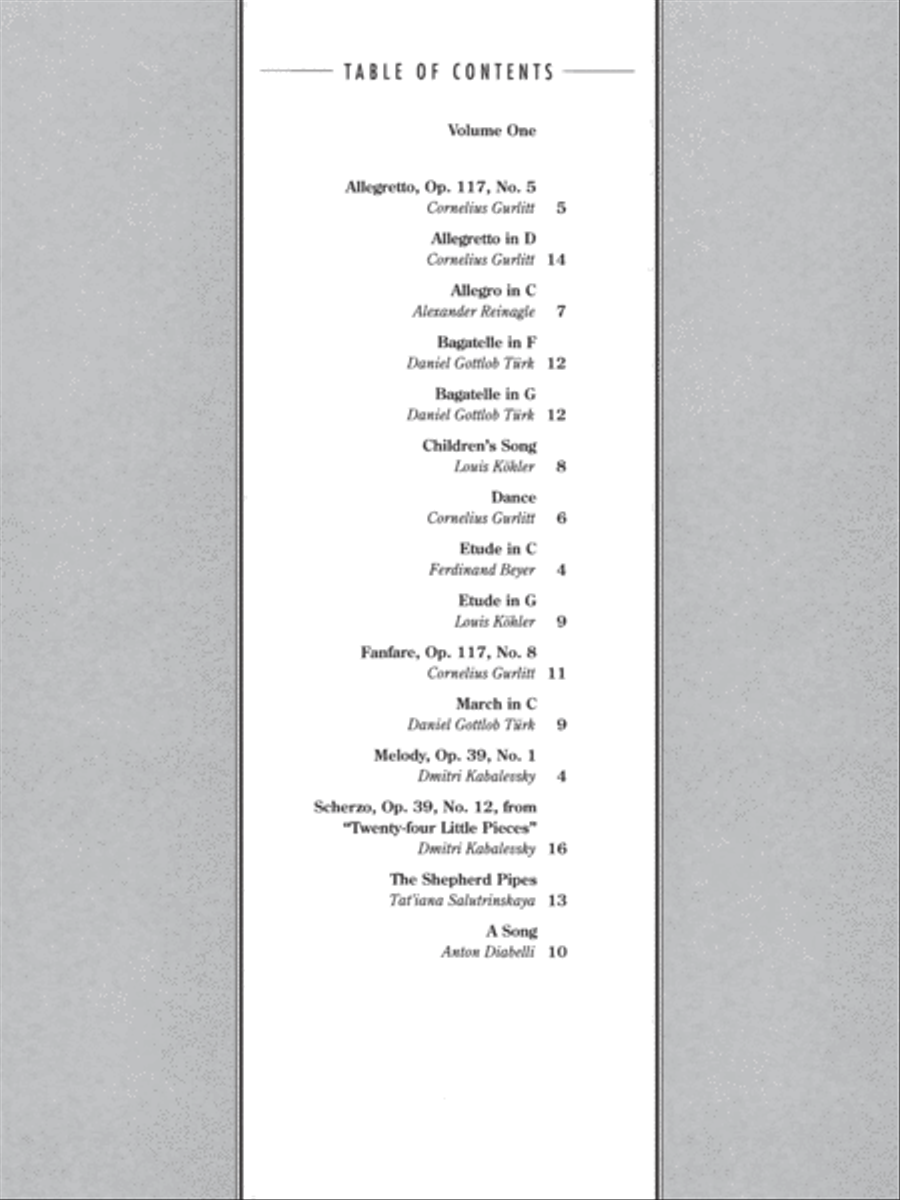 Everybody's Perfect Masterpieces, Volume 1 Easy Piano scores gallery preview page 2