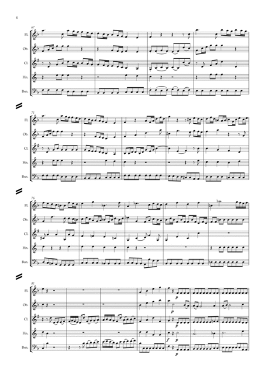 Mozart: Divertimento in F 