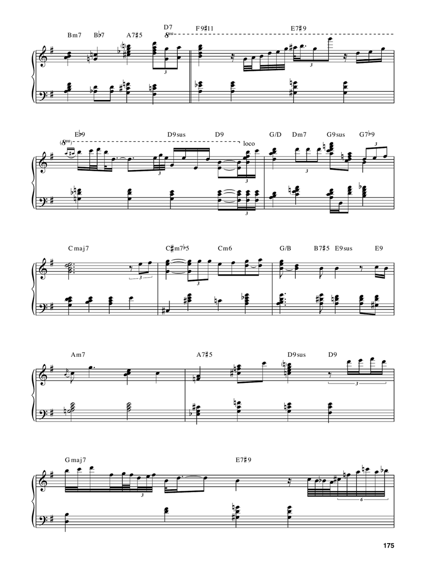In The Wee Small Hours Of The Morning Piano scores gallery preview page 6