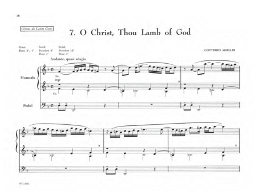 The Parish Organist, Part 07 (Lent, Palm Sunday, Holy Week) Organ scores gallery preview page 10