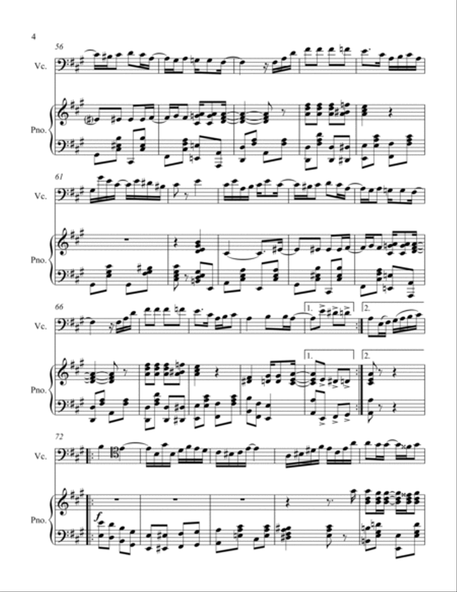Weeping Willow Piano scores gallery preview page 4