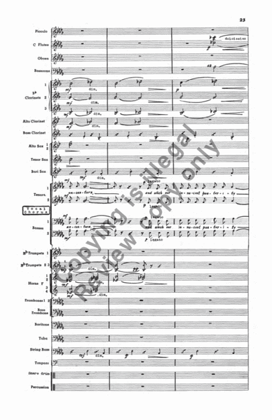 The Testament of Freedom (Concert Band Full Score)