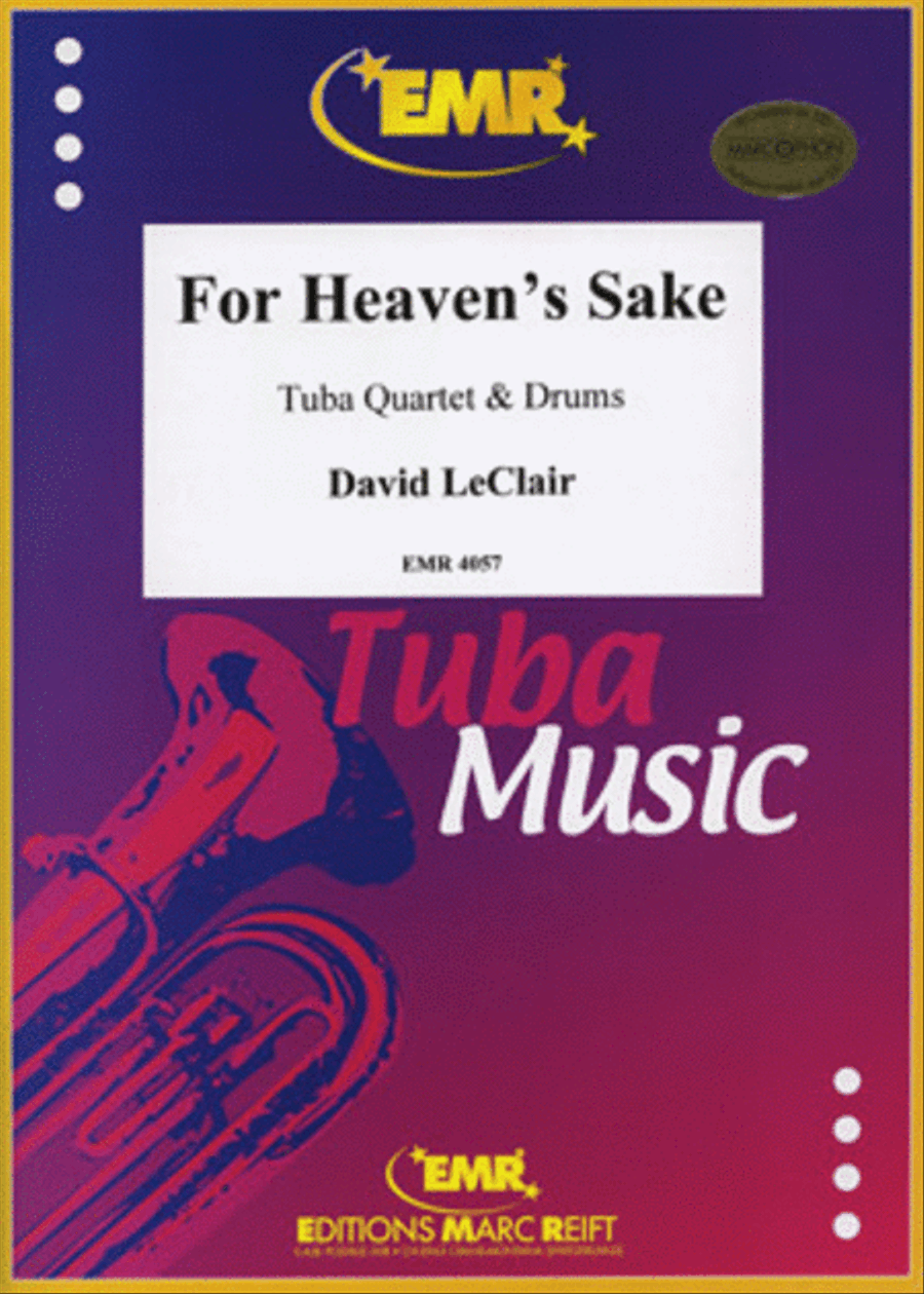 For Heaven's Sake Tuba Quartet scores gallery preview page 1