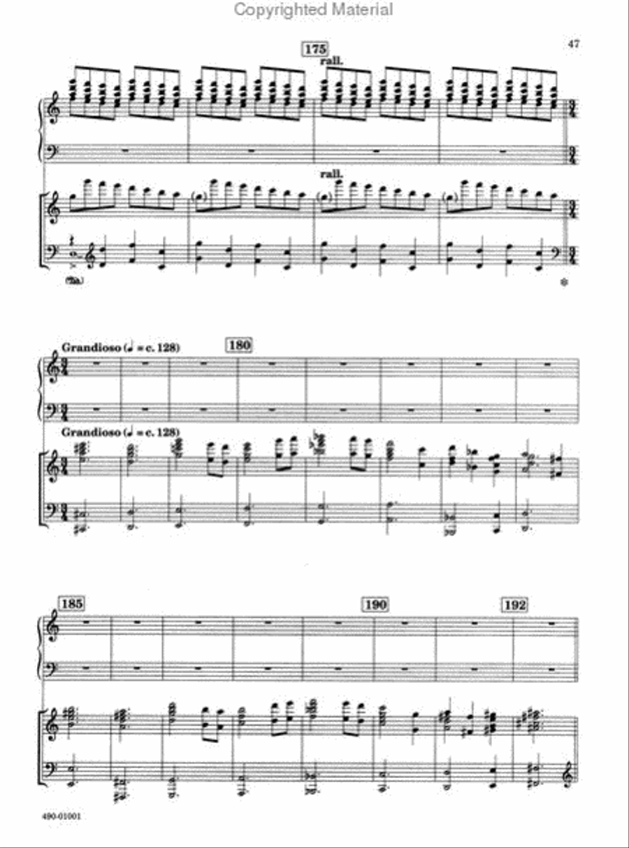 Piano Concerto No. 1 Chamber Music scores gallery preview page 4