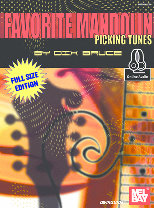 Book cover for Favorite Mandolin Picking Tunes