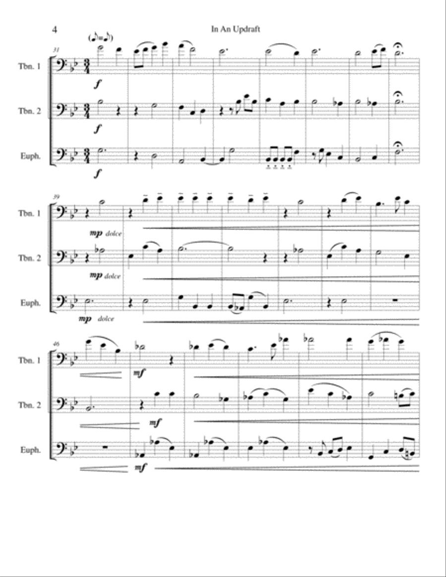 In an Updraft! Euphonium scores gallery preview page 5