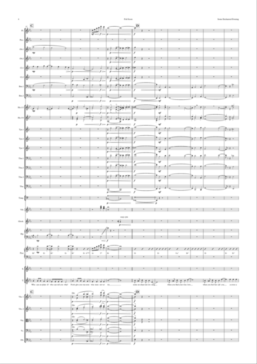 Some Enchanted Evening Full Orchestra scores gallery preview page 4