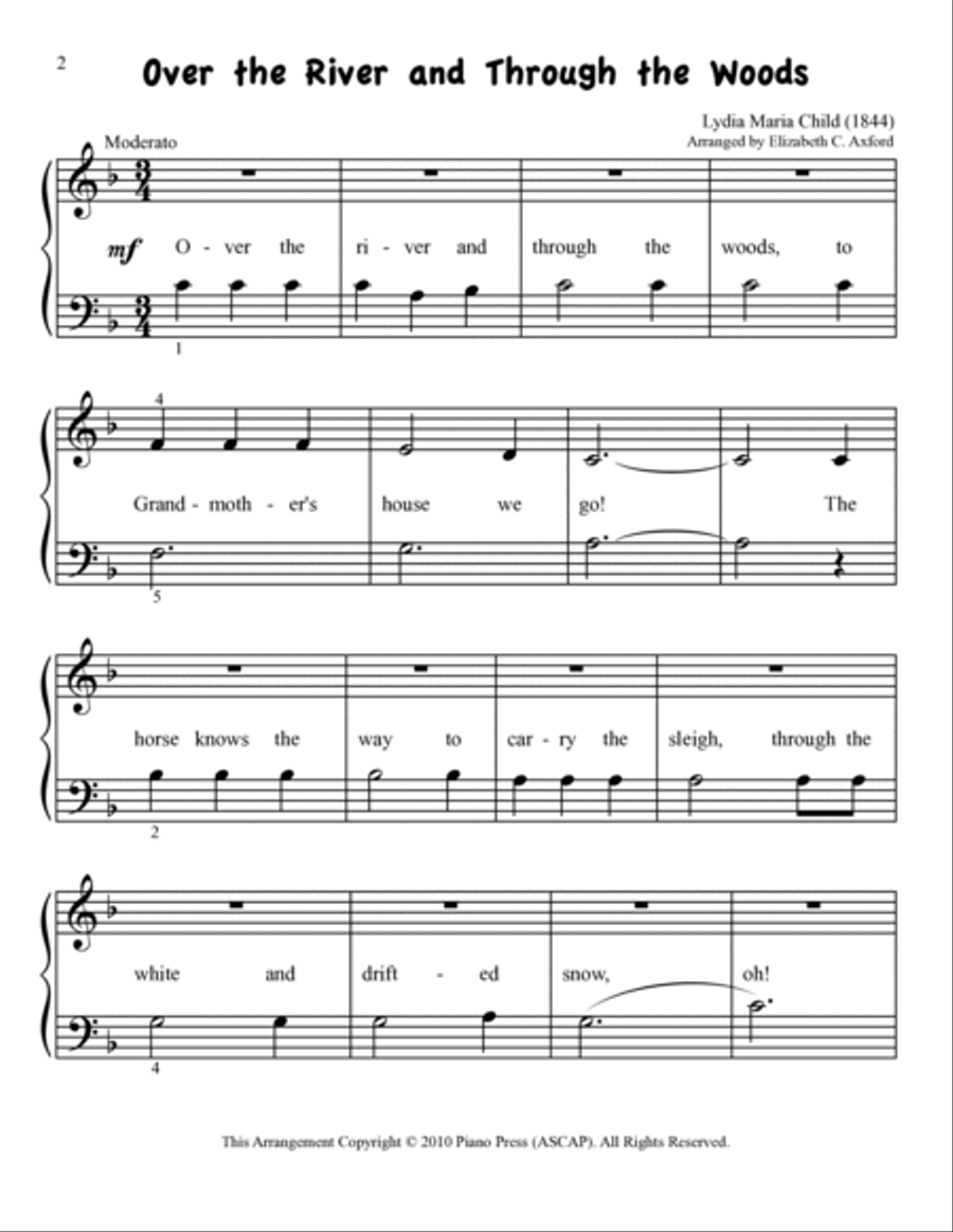 My Thanksgiving Fun Book Piano Method scores gallery preview page 3