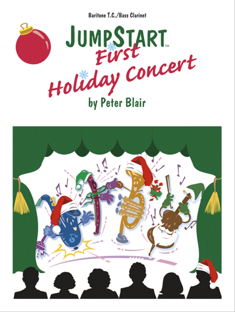 JumpStart First Holiday Concert - Bari T.C./Bass Clar Concert Band scores gallery preview page 1