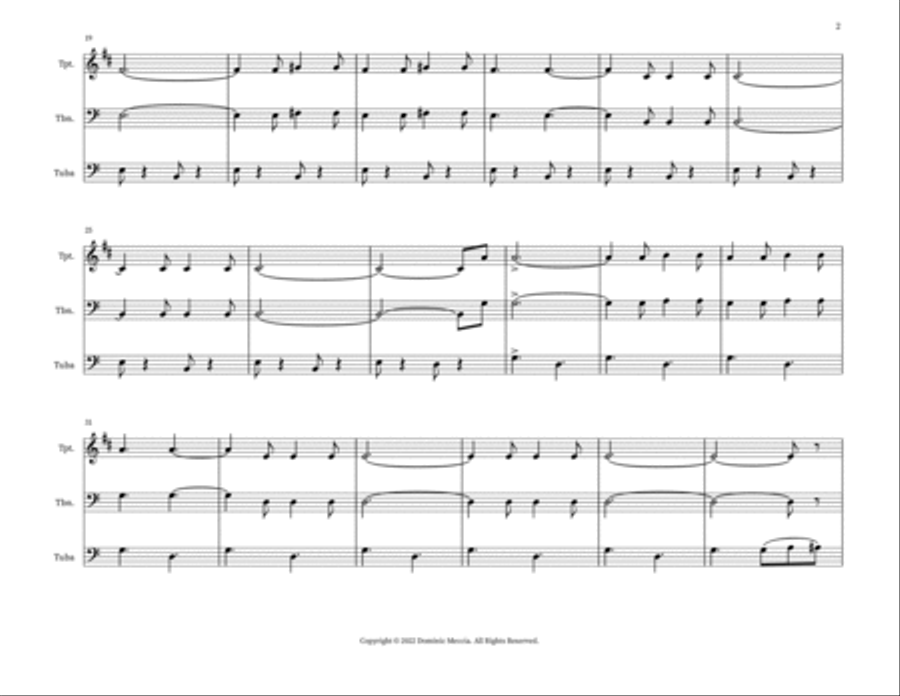 Funiculi Funicula Small Ensemble scores gallery preview page 2