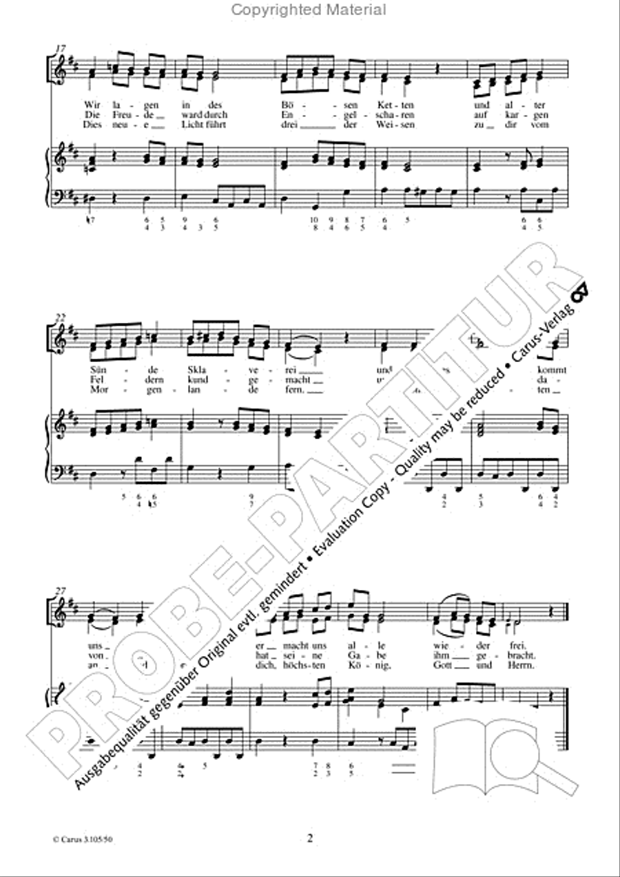 Wie trostreich ist uns Menschenkindern SA scores gallery preview page 3