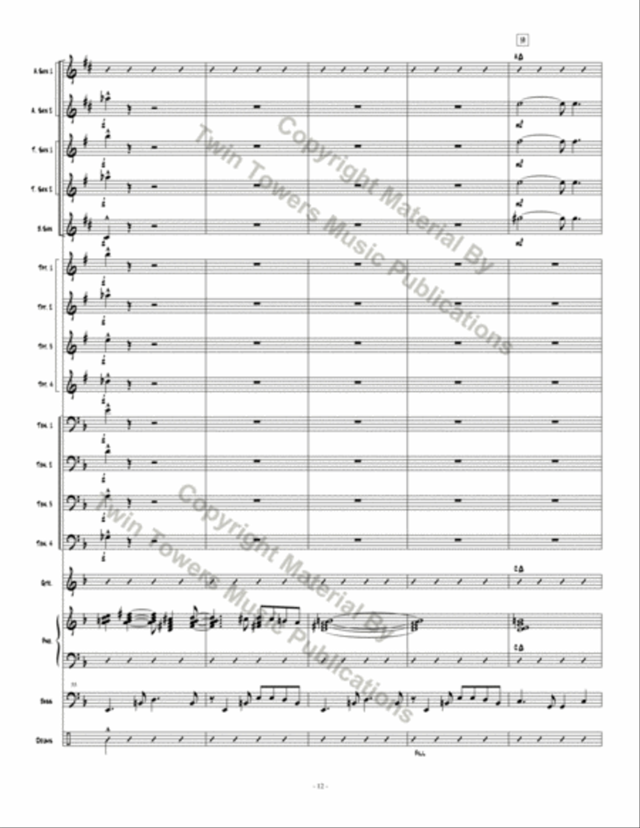 Grind Smooth Jazz Ensemble scores gallery preview page 13