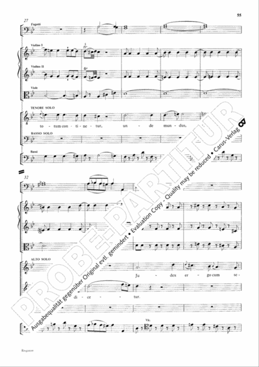 Requiem Requiem 4-Part scores gallery preview page 64