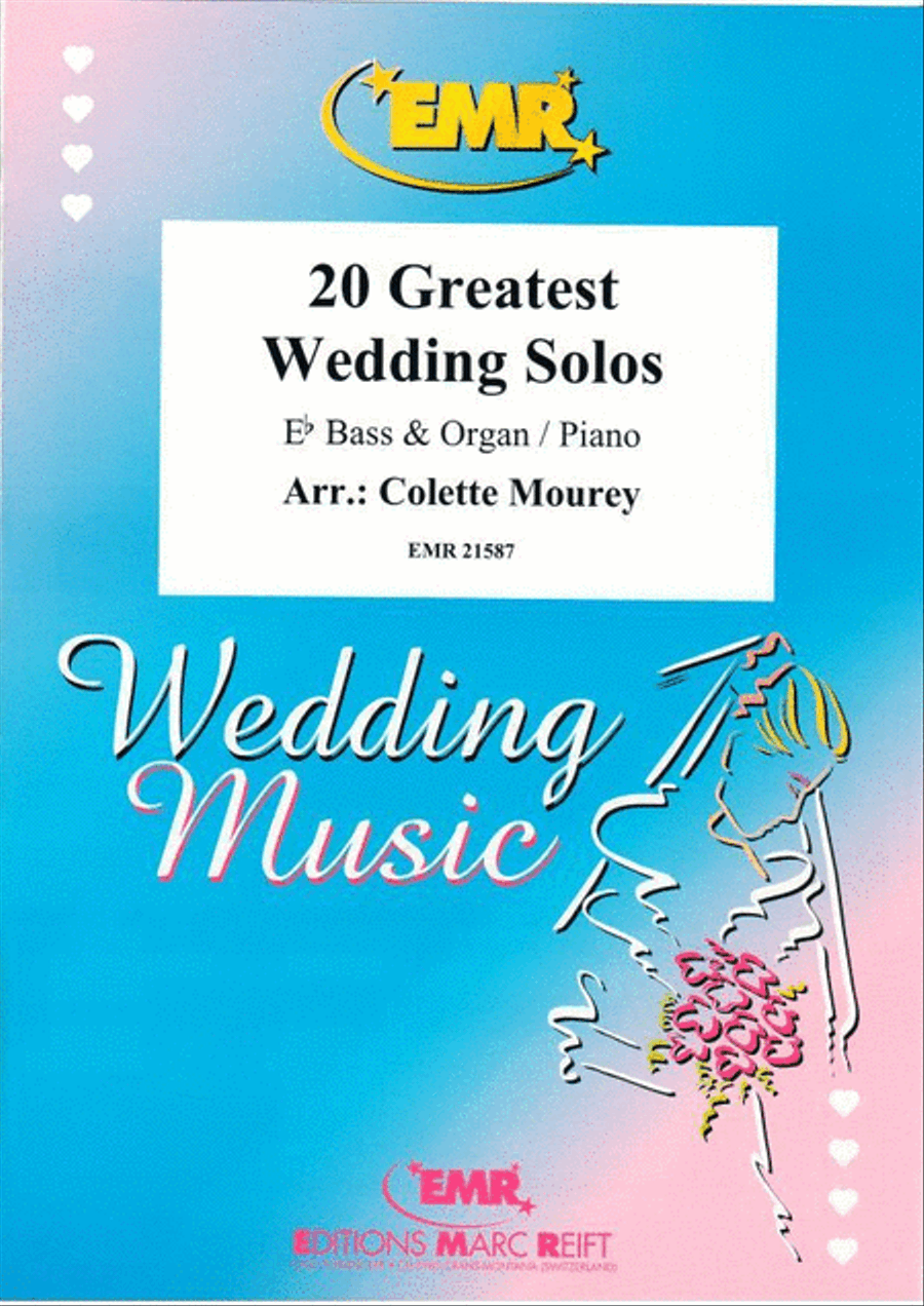 20 Greatest Wedding Solos Organ scores gallery preview page 1