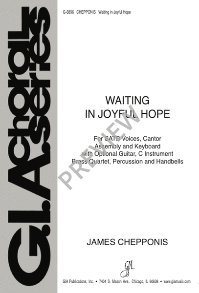 Waiting in Joyful Hope image number null