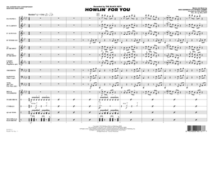 Howlin' For You - Conductor Score (Full Score)